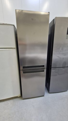 Whirlpool BSNF 8152 OX Alulfagyasztós hűtőszekrény, inox